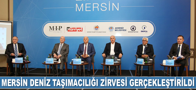 Mersin Deniz Taşımacılığı Zirvesi gerçekleştirildi