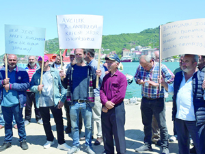 Trabzonlular, ‘Kafes Balıkçılığı Projesi’ne tepki gösterdi