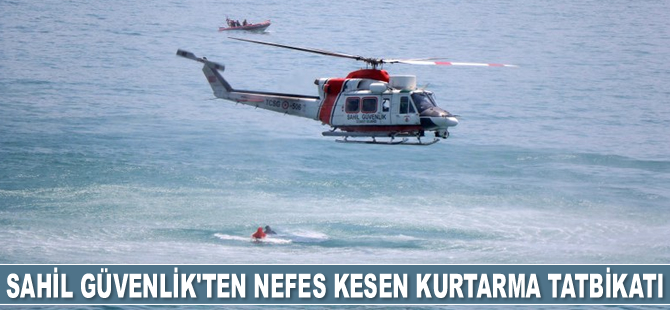 Samsun’daki Arama-Kurtarma Tatbikatı nefes kesti