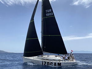 İzocam Yelken Takımı, Halikarnas Kupası'nda 3. oldu