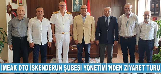 İMEAK DTO İskenderun Şubesi Yönetimi, ziyaret turuna çıktı
