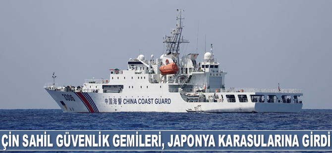 Çin Sahil Güvenlik Gemileri, Japonya karasularına girdi