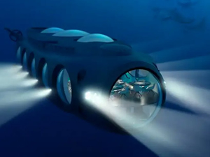 Elektrikli denizaltı ile su altında parti keyfi yapılabilecek