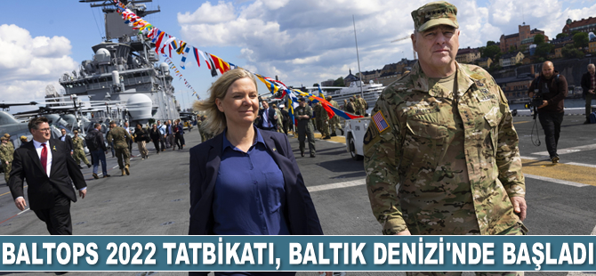 Baltops 2022 Tatbikatı, Baltık Denizi’nde başladı