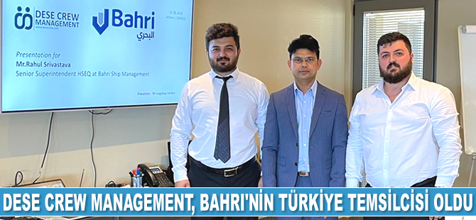 DESE Crew Management, BAHRI’nin Türkiye Temsilcisi oldu