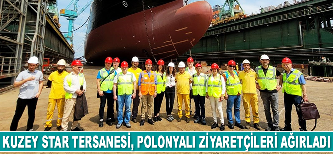 Kuzey Star Tersanesi, Polonyalı ziyaretçileri ağırladı