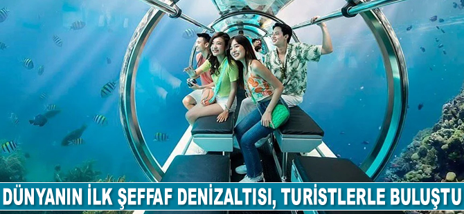 Dünyanın ilk şeffaf denizaltısı DeepView 24, Vietnam’da turistlerle buluştu