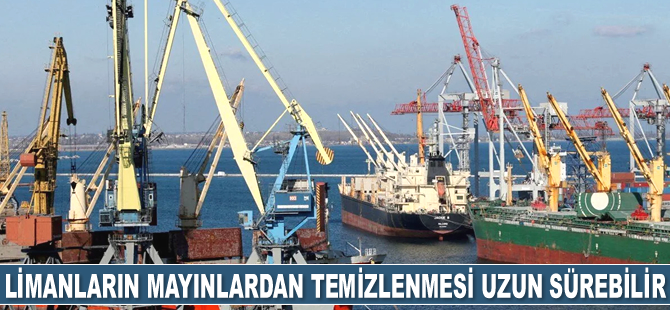 IMO: Ukrayna limanlarının mayınlardan temizlenmesi birkaç ay sürebilir