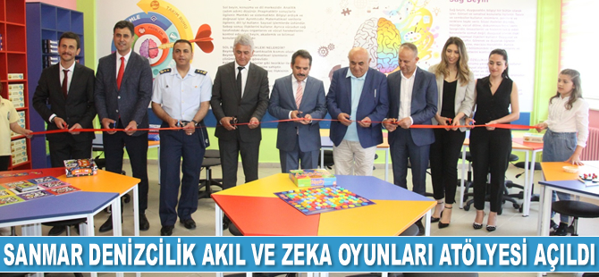 Sanmar Denizcilik Akıl ve Zeka Oyunları Atölyesi açıldı