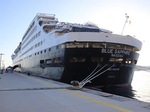 Blue Sapphire gemisi, Bodrum'daki ilk turuna başladı
