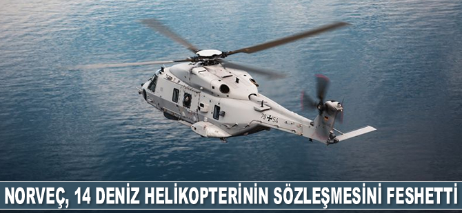 Norveç, 14 adet NH90 tipi deniz helikopterinin sözleşmesini feshetti