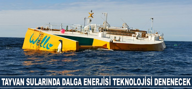 Tayvan sularında dalga enerjisi teknolojisi denenecek