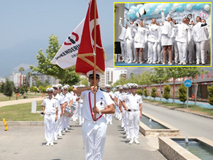 İSTE'nin ilk uzakyol vardiye zabitleri, mezun oldu