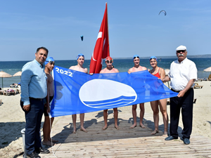 Güzelyalı Halk Plajı'nda mavi bayrak dalgalanacak