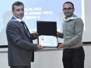 BEÜ Denizcilik Fakültesi Akademik Personeli’ne Teşekkür Belgesi verildi