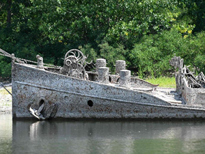 İtalya’daki kuraklık 2. Dünya Savaşı'nda batan gemiyi ortaya çıkardı