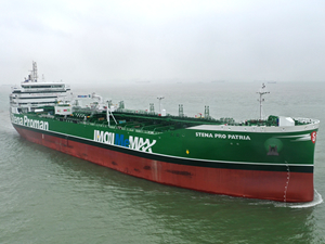 Metanolle çalışan ilk çift yakıtlı gemi Stena Pro Patria, teslim edildi