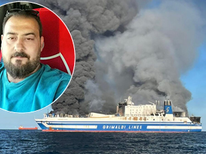 Euroferry Olympia gemisindeki yangında kaybolan Mehmet Çakır'dan aylardır haber yok