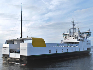 Elektrikli feribot Ellen, dünya rekoru kırdı