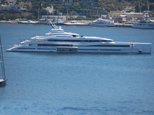 Bill Gates’in yatı Lana, yine Bodrum’a geldi