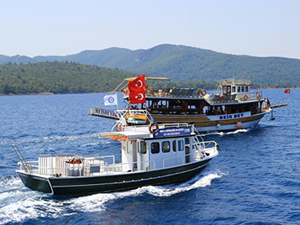 Muğla’da bayram tatilinde 7 adet atık alım teknesi hizmet verecek