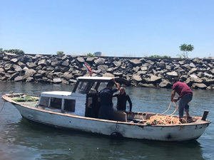 Ataköy’de yasa dışı su ürünleri avına 69 bin 682 TL para cezası kesildi