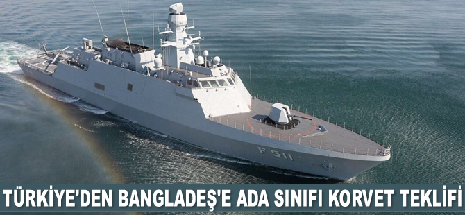 STM, Bangladeş’e  Ada Sınıfı Korvet teklif etti