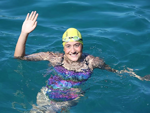 Genç yüzücü Aysu Türkoğlu, Manş Denizi'ni geçmeye hazırlanıyor