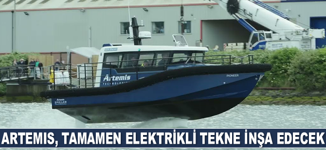Artemis, tamamen elektrikli tekne inşa edecek