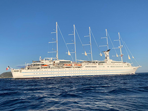 Club Med 2 isimli yelkenli yolcu gemisi, Demre'ye geldi
