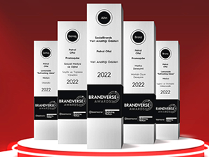 Petrol Ofisi, Brandverse Awards evreninden 5 ödül birden aldı