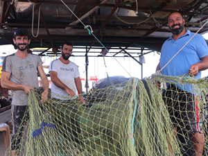 Samsunlu balıkçılar, yeni sezona hazırlanıyor
