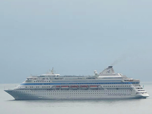 Trabzon Limanı, 5 yıl sonra ilk kez kruvaziyer gemisi ağırladı