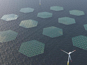 Kuzey Denizi'nde yüzen güneş enerjisi parkı kurulacak