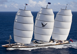 En büyük yelkenli Malta Şahini el değiştirdi