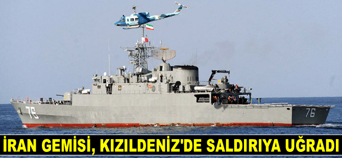 İran gemisi, Kızıldeniz'de saldırıya uğradı