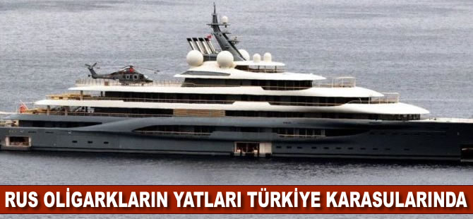 Rus oligarkların yatları tekrar Türkiye karasularında