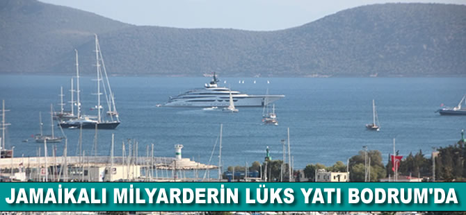 Jamaikalı milyarderin yüzen sarayı Bodrum'da
