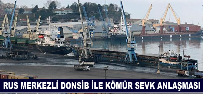 Trabzon Limanı, Rus Donsib ile kömür sevk anlaşması imzaladı