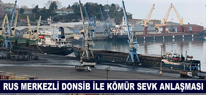 Trabzon Limanı, Rus Donsib ile kömür sevk anlaşması imzaladı