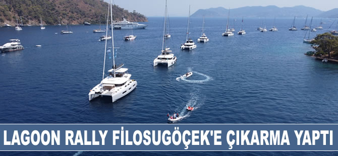 Lagoon Rally filosu, 30 Ağustos Zaferi'nin 100. yılında Göcek'e çıkarma yaptı!