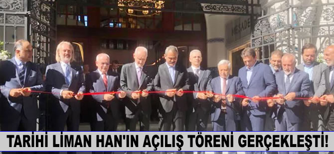 Tarihi Liman Han, restorasyon sonrası kültür-sanat ve araştırma mekanı oldu