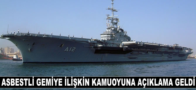 Asbestli gemiye ilişkin SÖK Denizcilik´ten açıklama geldi