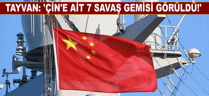 Tayvan: Ada çevresinde Çin'e ait 44 savaş uçağı, 1 askeri dron ve 7 gemi görüldü