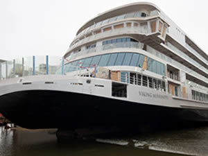 Viking Mississippi nehri yolcu gemisi ilk çıkışını yapıyor