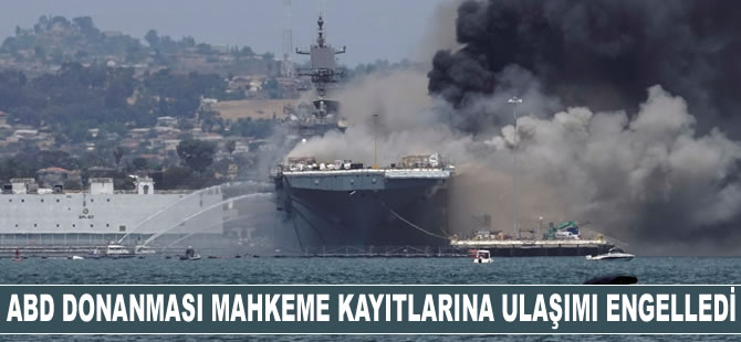 ABD Donanması Davanın Mahkeme Kayıtlarını Engelledi