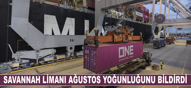 Savannah Limanı Ağustos'un En Yoğun Ay Olduğunu Bildirdi