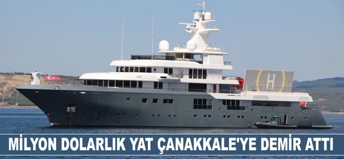 85 Milyon Dolarlık Yat Demir Attı