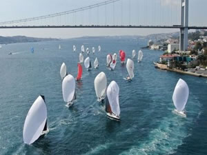İstanbul Boğaz'ında Bosphorus Cup heycanı