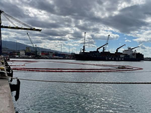 İskenderun Limanı'nda batan gemideki 63 ton yakıt boşaltıldı